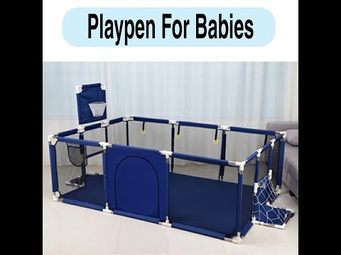 Imported Baby Boy Girl Baby Playpen Indoor Installation Assembly Instruction