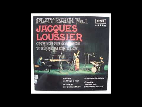 Jacques Loussier, Prelude No. 1 in C Major, from Play Bach No. 1, Recorded 1959