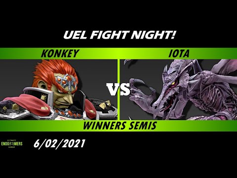 Fight Night! - Konkey (Ganon) vs Iota (Ridley) Winners Semis - Smash Ultimate