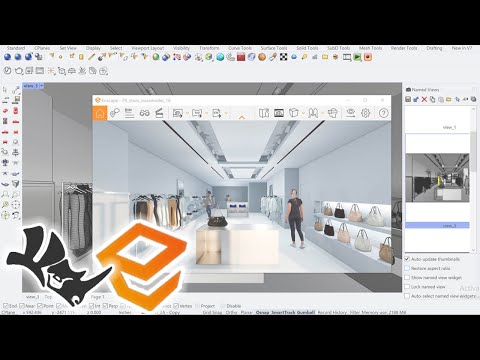 Enscape / Rhino :  Rendering Styles