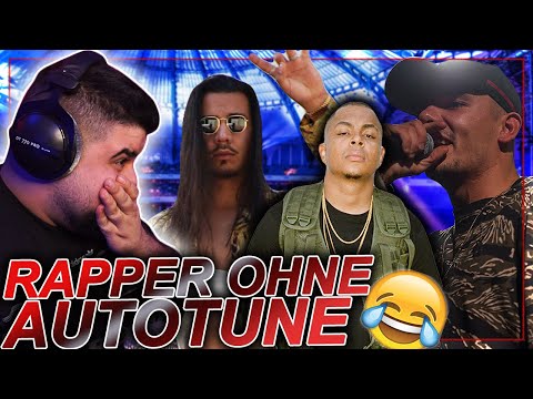 RAPPER OHNE AUTOTUNE 🤣 | Capital Bra, Apache 207, Loredana, MERO, Luciano, Samra, Zuna | REACTION