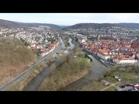 Unsere Region von oben: Mit der Drohne über Hann. Münden