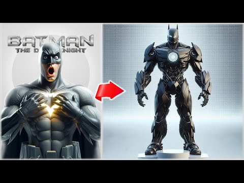 AVENGERS But FUTURISTIC ROBOTS 2 | VENGERS | All Super Hero Characters (Marvel & DC) 2024