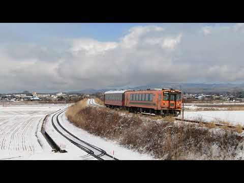 Tsugaru Railway line / Aomori in Winter