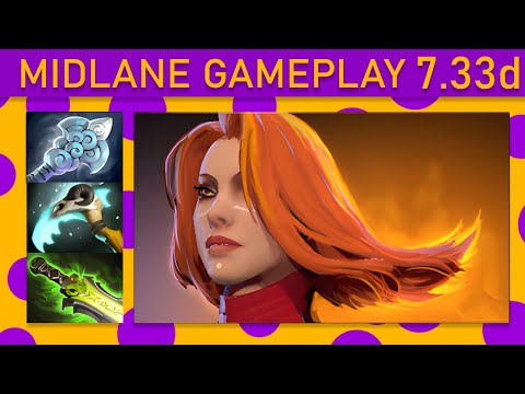 ⭐20+ Kills! Lina Mid Gameplay - Dota 2 Top MMR