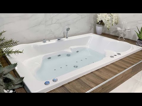 FLIPPER DUO 200 X 120 WHIRLPOOL BADEWANNE MIT SITZEN HIDROSPACE 1.700 €