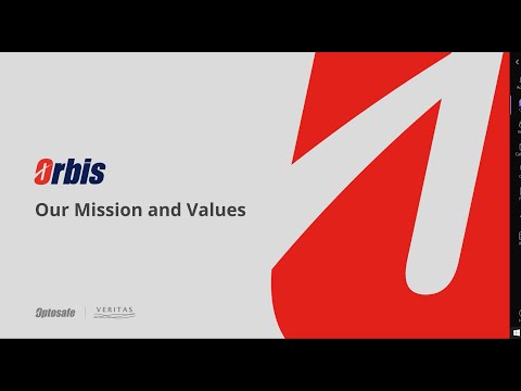 Orbis Mission, Vision and Values
