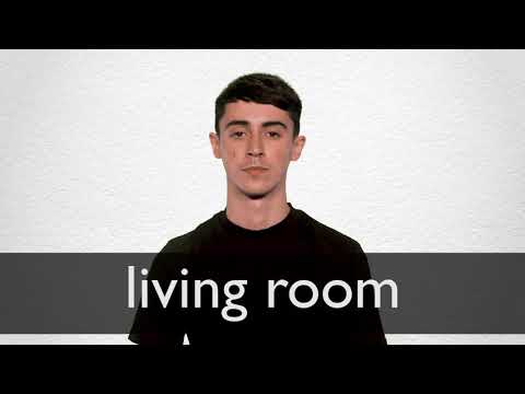 How to pronounce LIVING ROOM in British English