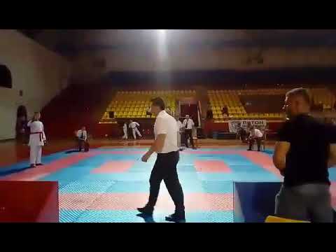 Trajce Efremov - 55+ 2005 KUMITE OPEN OHRID- Win for RED(Trajce Efremov)