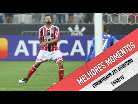 Melhores Momentos - Corinthians 2 x 1 Botafogo - Paulistão Itaipava 2015 - 14.02.2015