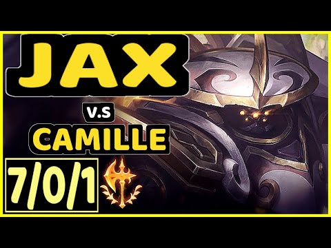 BWIPO (JAX) vs CAMILLE - 7/0/1 KDA TOP CHALLENGER GAMEPLAY - EUW