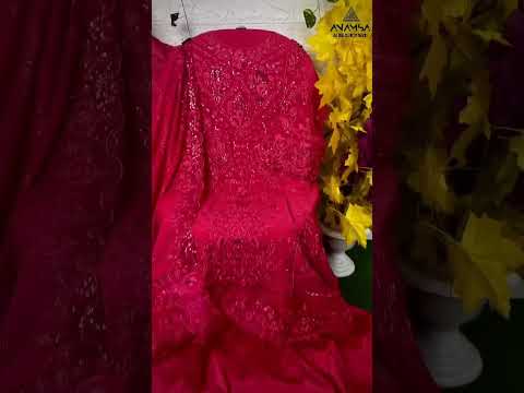 Anamsa 278 Heavy Pure Faux Georgette Wholesale Pakistani Salwar Suit – product video thumbnail