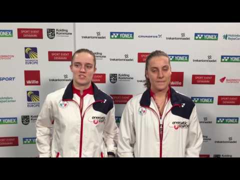 European Championships 2017: Silvia Garino e Lisa Iversen agli ottavi