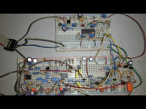 Analog Drum Machine Synth: First Test of the Noise Sources with Snare and Hi-Hat Sounds