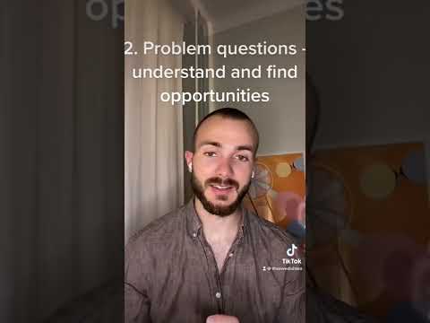 The four question types of SPIN selling #SHORTS #salestips