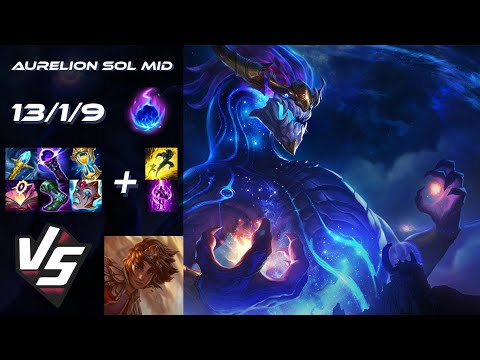 MID Aurelion Sol vs Taliyah - NA Grandmaster Patch 14.22