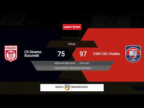 LNBM 2020-2021: Dinamo București - CSM CSU Oradea