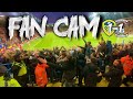 FAN CAM !! Coventry fans in full voice | Leeds 1-1 Coventry