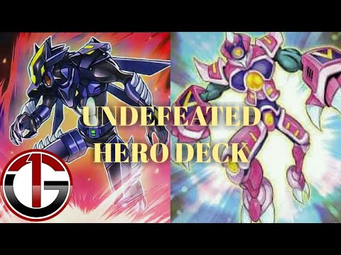 1st Place Undefeated Hero Deck NEW FORMAT!