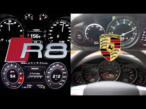 Audi R8 VS Porsche 911 Carrera S