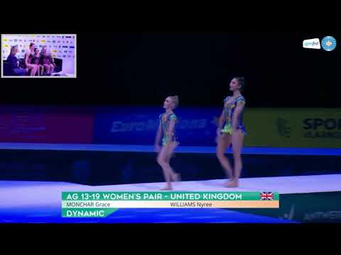 World Age Group Acrobatic Championships 2018 - GREAT BRITAIN 1 13-19 WP Dynamic