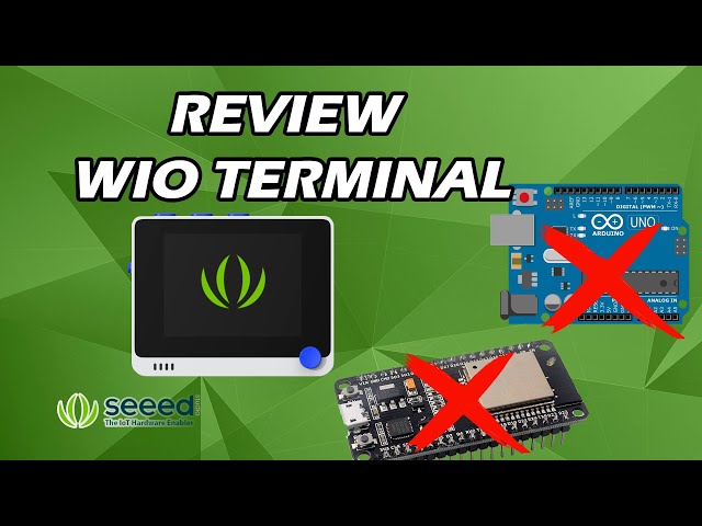 Vídeo relacionado con Seeed Studio Wio Terminal ATSAMD51 Core con Realtek RTL8720DN BLE5.0 Dev Board, microcontrolador inalámbrico Python Terminal Dispositivo compatible con Raspberry Pi para Arduino, Micropython y TinyML.