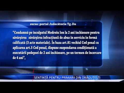 SENTINTA PENTRU PRIMARII DIN DRAGUTESTI
