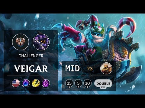 Veigar Mid vs Azir - NA Challenger Patch 9.13