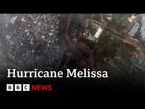 Video | Satellite images reveal hurricane destruction in Jamaica’s towns | BBC News