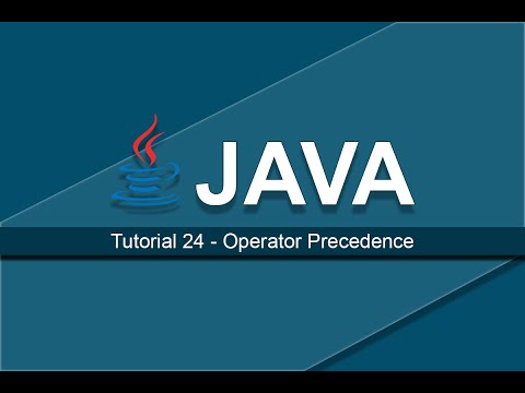 Java Tutorials 24 Operator Precedence