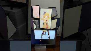 7画面Portalgraphの中でワトソン・アメリアさんにレゼダンスを踊ってもらいました！#shorts