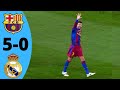 Barcelona vs Real Madrid 5-0 | Extended Highlights | 2011