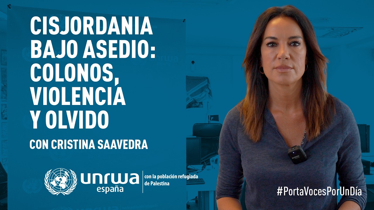Cisjordania bajo asedio | con Cristina Saavedra | Portavoces Por Un Día