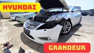 How to Removal Hyundai Grandeur  2015 front  bumper?