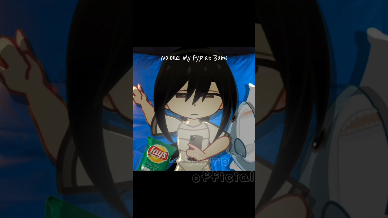 MY FYP AT 3AM 😭🙏🏻 / gacha short by @shyro._.official  /#gacha  #gachashort #fyp #funny #relatable #