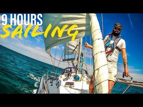 9 HOURS of SAILING and RUNNING AGROUND I Ep. 45