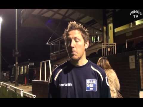 Jamie Day and Connor McLaren interviews after Cray Wanderers V Welling United FA Trophy 2012-13