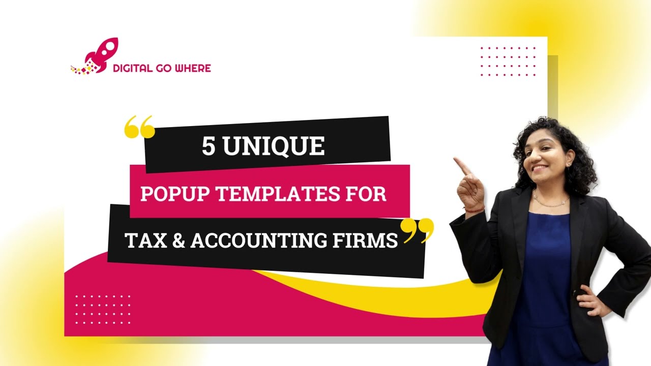 Email Marketing Strategy In 2025: 5 Popup Templates for Tax & Accounting