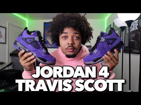 JORDAN 4 x Трэвис Скотт «Друзья и семья» ПОДРОБНЫЙ ОБЗОР🔥