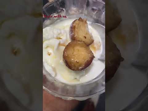Gulab jamun ice cream😍 #food #kannada #shorts #icecream #gulabjamun #reels #summer
