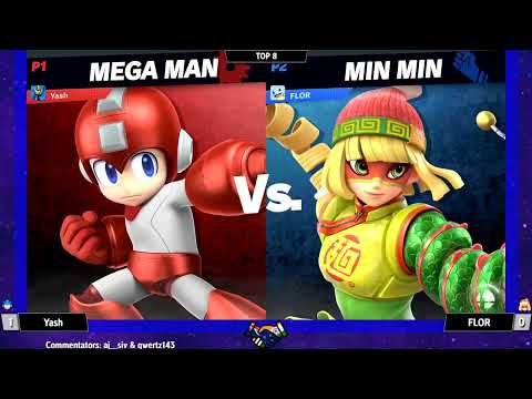 Yash (Mega Man) vs FLOR (Min Min) - SSB India June 3