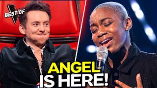 A 12 Year Old Named ANGEL Just OWNED 'You Raise Me Up' | The Voice