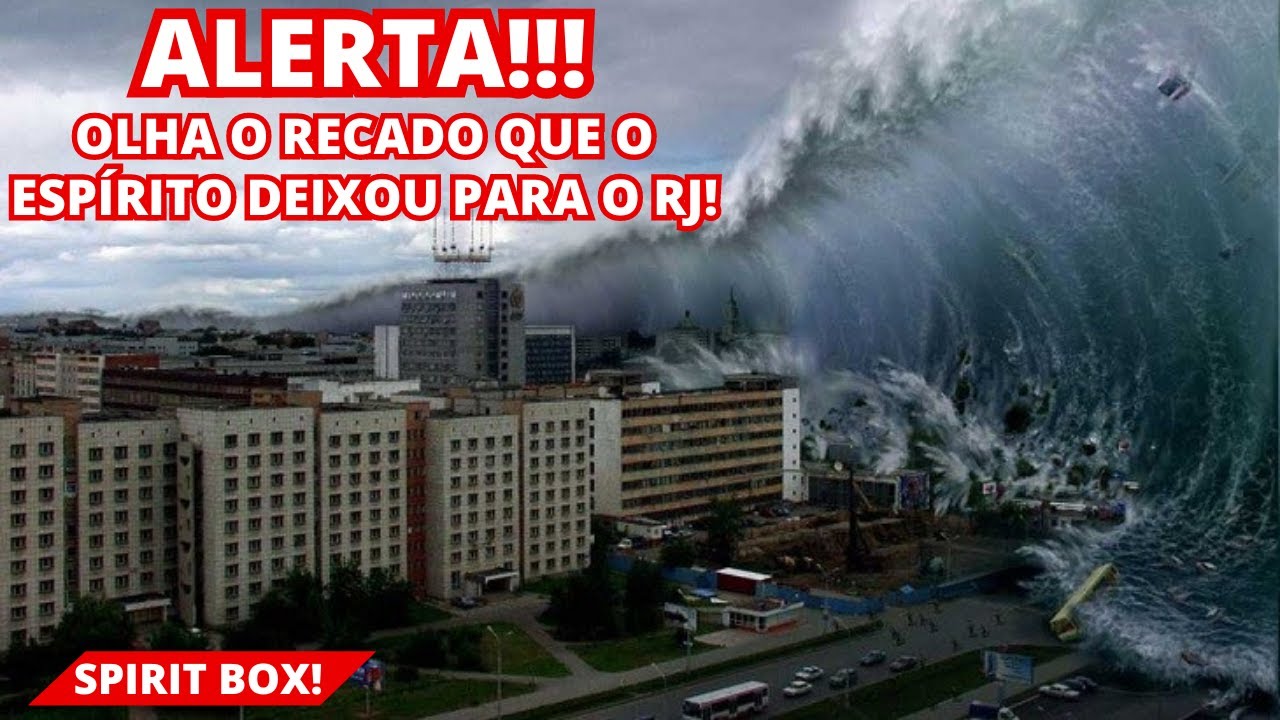 ALERTA!!! OLHA O RECADO QUE O ESPÍRITO DEIXOU PARA O RJ!