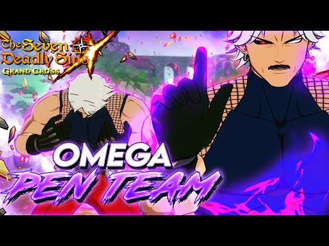 OMEGA PEN TEAM DOMINATES PvP!! SS-TIER OMEGA RUGAL SHOWCASE!! | Seven Deadly Sins: Grand Cross