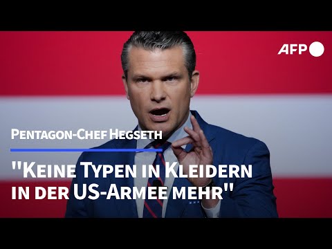 Gleichstellung in der US-Armee? "Mit dem Sch... sind wir durch" | AFP