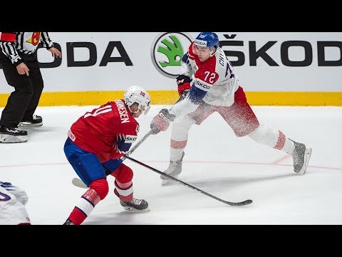 Team Czech Republic cruises to 7-2 win against Team Norway - IIHF World Championship