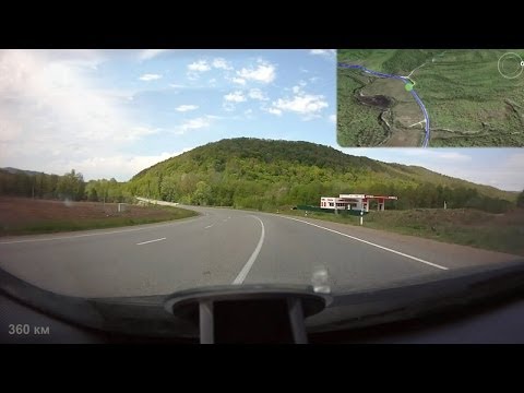 Ростов-на-Дону — Туапсе. Трасса с картой.