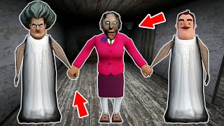 Granny vs Hello Neighbor vs Scary Teacher vs Accident || - funny horror animation (p.337)