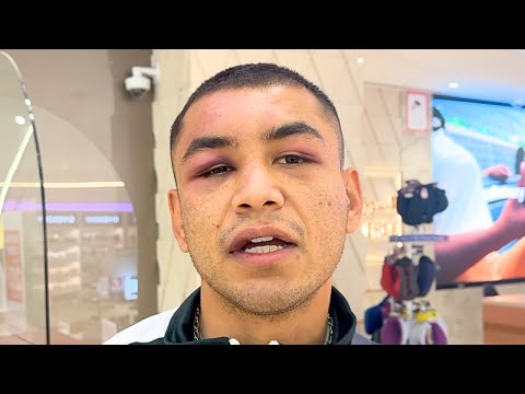 “I WON THE FIGHT” Sebastian Hernandez REACTS to controversial loss to Nakatani