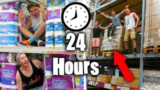 TOP 5 CRAZIEST 24 HOUR TOILET PAPER FORTS ( Insane Over Night Forts )